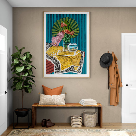 Tropical Bloom Limited Edition Paper Print