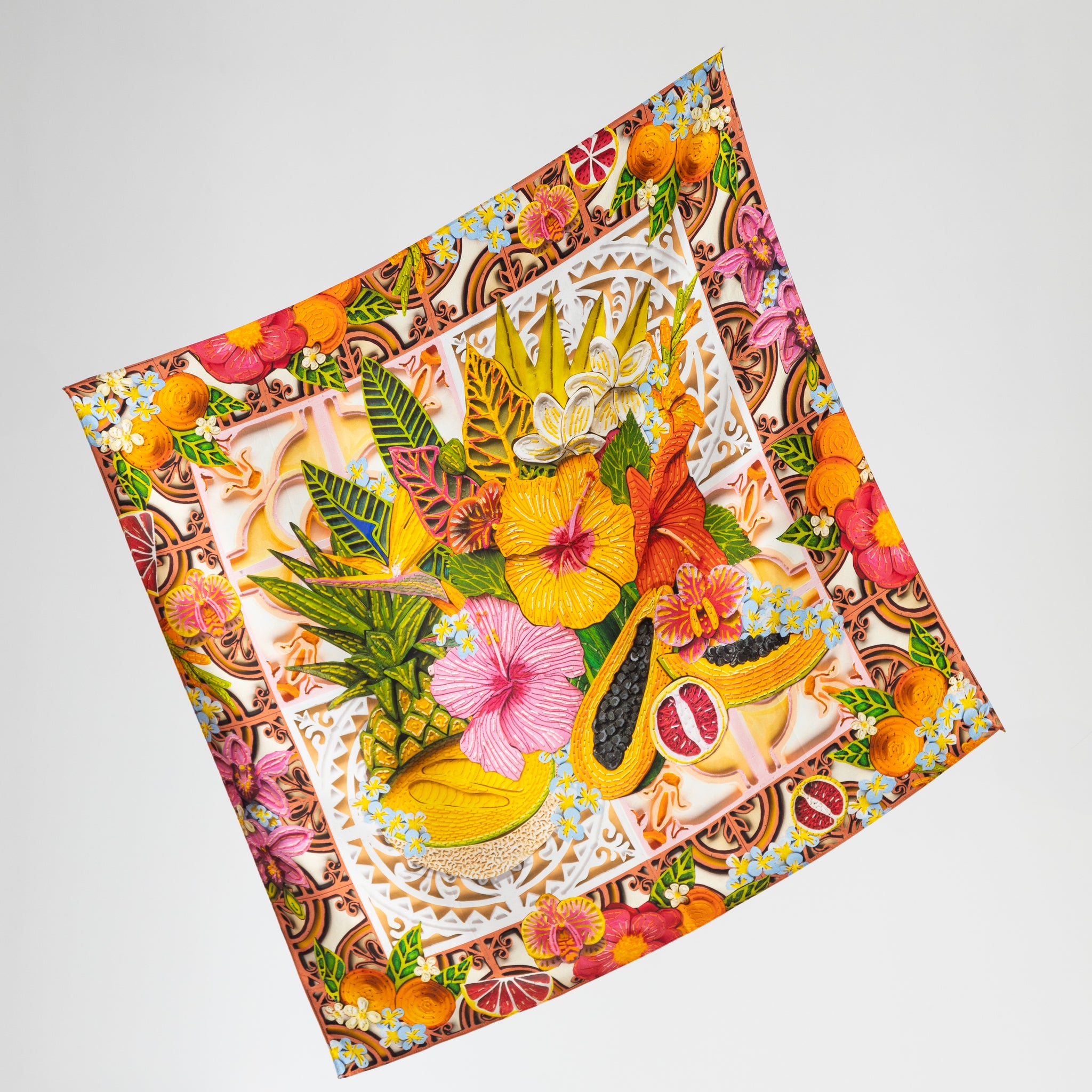 Zanai Silk Scarf