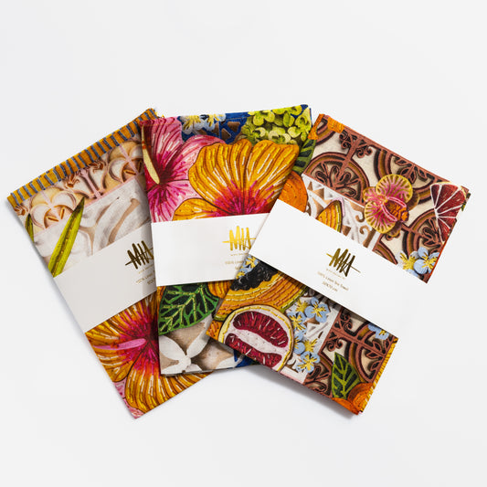 Tropical Linen tea Towel Bundle