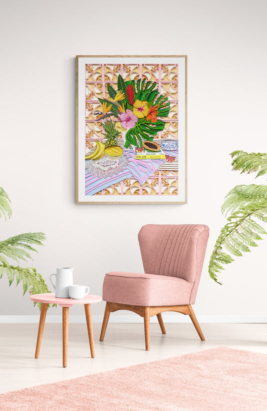 Tropical Paradise Limited Edition Paper Print